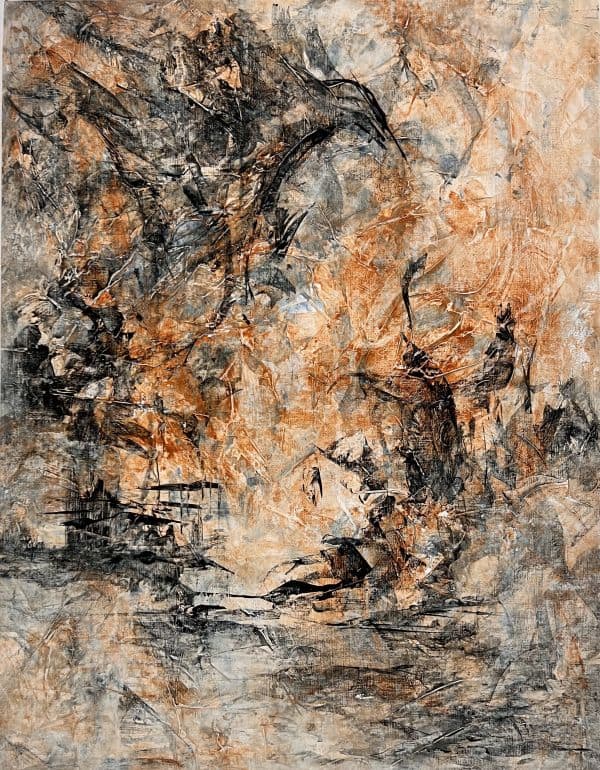 Juan Rafael - 2021 Serie Invierno -68 x 53 cm