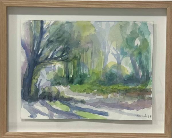 Graciela -serie Torio V 30 x 23 y 40 x 32 con marco