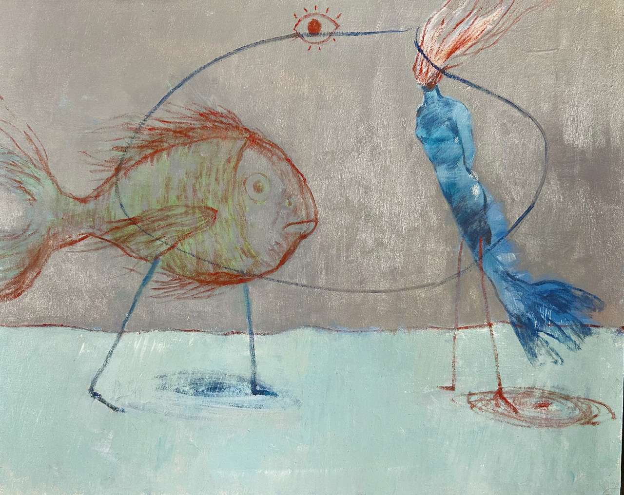 V-Mourelo_ENCUENTRO-GORE-DE-LA-PIRAÑA-Y-LA-SIRENA_oleo-sobre-lienzo_64x81cm V-Mourelo_ENCUENTRO-GORE-DE-LA-PIRAÑA-Y-LA-SIRENA_oleo-sobre-lienzo_64x81cm