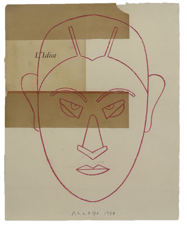 L´idiot.1993.32´5x25cm