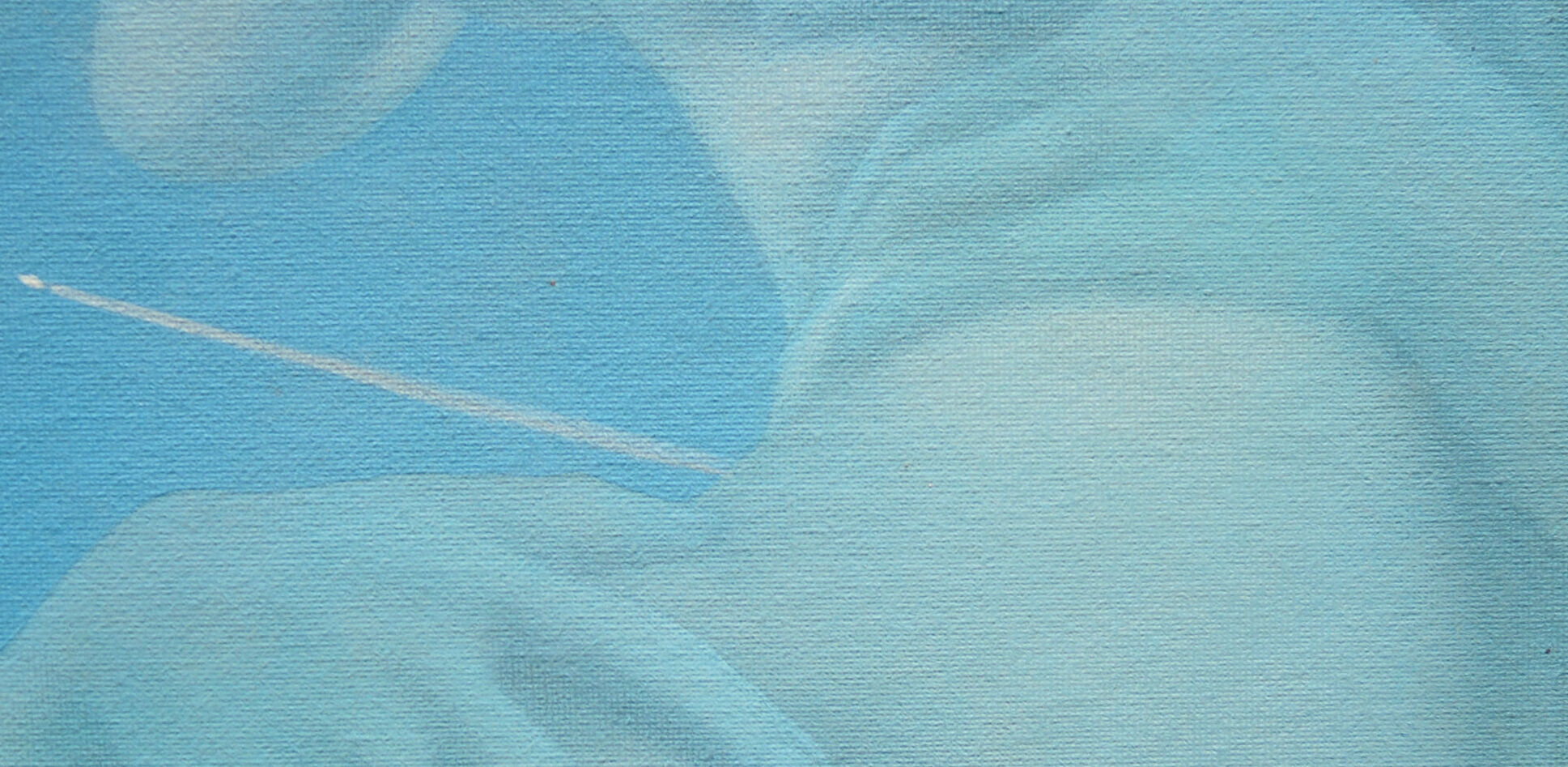 2021 Adolfo Álvarez Barthe. LAS NUBES. Temple-lienzo-car ton. 24x30 cms