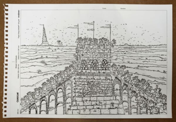 Ernesto Abad - El pozo 23x34cm