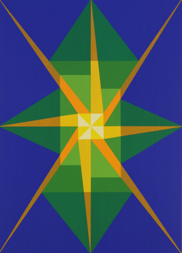 Javier Victorero - Estrella para Gaudí III. 49,5x36 cm.2026. A. Tabla