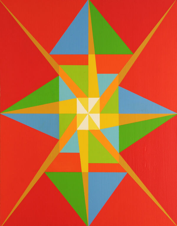 Javier Victorero - Estrella para Gaudí IV. 50x39 cm. 2026. A.T.