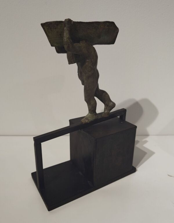 Hombre y mar II Amancio 33x12x22 cm