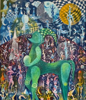 1.- Acrílico sobre tela 25 x 30 cm - 700€