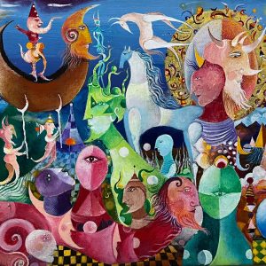 2.- Acrílico sobre tela 25 x 30 cm - 700€