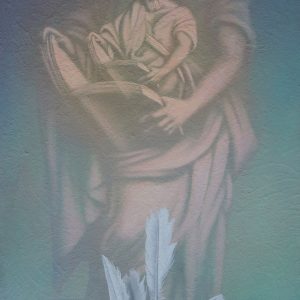 2024 Adolfo Álvarez Barthe. SAN MATEO. Temple-tabla. 80X 50 cms