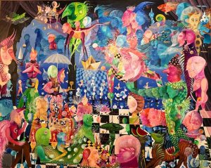 4.- Acrílico sobre tela 100 x 84 cm 2024 -3.000€