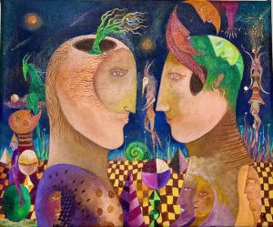 5.- s/t - Acrílico sobre tela 25 x 30 cm - 700€