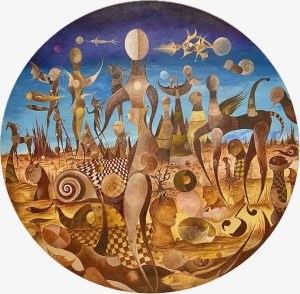 6.- s/t - Acrílico sobre tela 50 x 50 cm - 1.200€