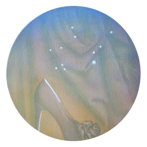 Adolfo Álvarez Barthe San Bernardo y la cándida2025 30 cm diámetro