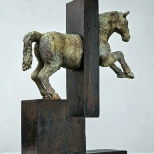 Anatomía de un caballo II. 46,5 x 10,5 x 38 cm 2