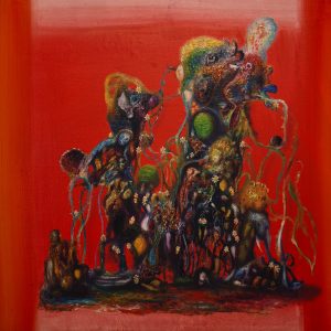 Criaturas zoomórficas 50x50cm