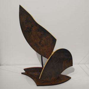 Esteban Tranche - ... Esperando al dragón 31x24x15cm