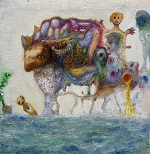 Animal que lleva mujeres 33x32