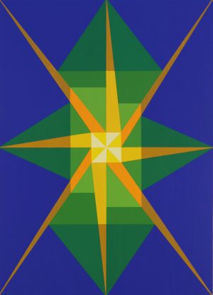 Javier Victorero - Estrella para Gaudí III. 49,5x36 cm.2026. A. Tabla
