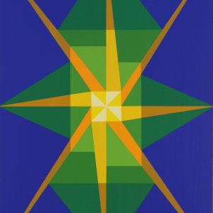 Javier Victorero - Estrella para Gaudí III. 49,5x36 cm.2026. A. Tabla