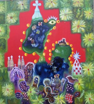 José de León - Capricho y fe de Gadí. 50x53,5cm