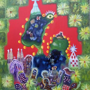 José de León - Capricho y fe de Gadí. 50x53,5cm