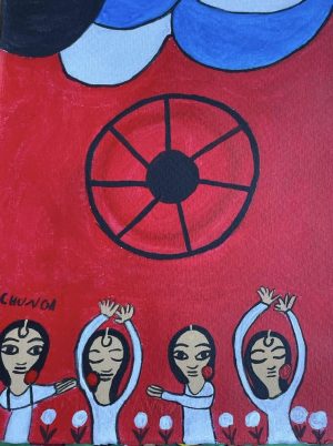 LaChunga gitanillas en blanco