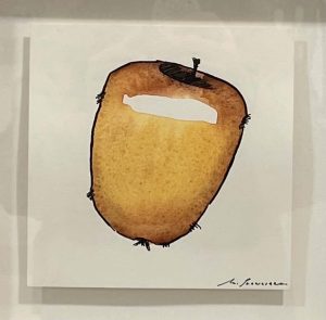 Miguel Escanciano- manzana amarilla 15 x 15