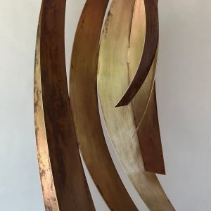 El ángel de Botines- chapa en bronce, 22x30x105cm Paco Chamorro