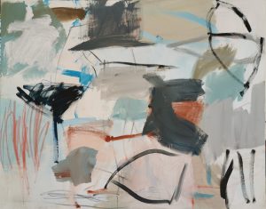 Salute 73 x 92 cm acrílico y óleo sobre lienzo 2020 - 3600 euros