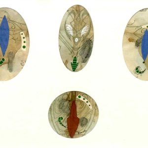 Teresa Gancedo, serie ovalada 32 x 44 cm - 1200€