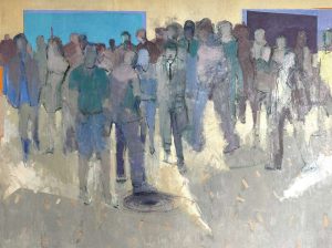 V-Mourelo_L-1 BILBAO-Y-EL-AGUJERO-DE-GUSANO_oleo-sobre-lienzo_130x162cm