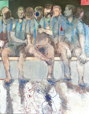 V-Mourelo_LA-QUIMICA-DEL-VESTUARIO_oleo-sobre-lienzo_162x130cm