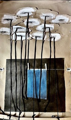 Mientras hablan yo pienso en ti.