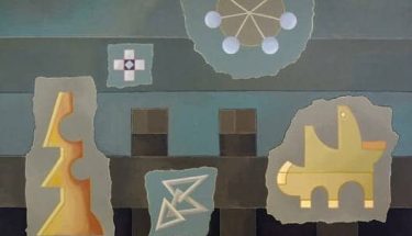 © GUZPEÑA. "La hora mas tardia". Acrílico lienzo. 65x81. 2013.